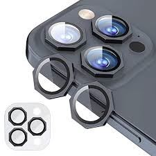 Protector camara OCTAGONAL PREMIUM iphone 17Pro max - NEGRO