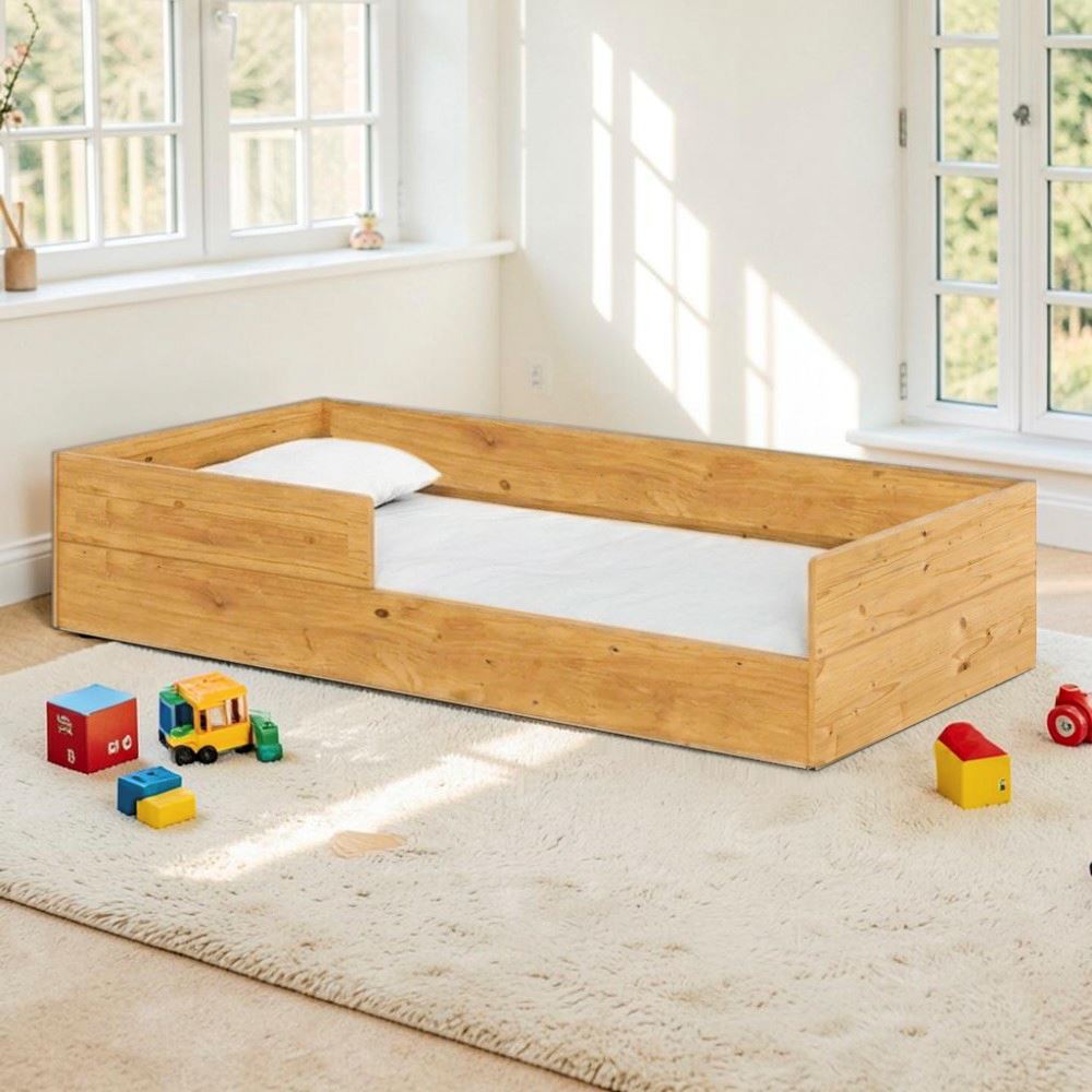 Cama Montessori de Madera Runi Plaza y Media Movenda