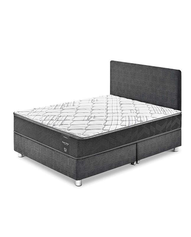 Juego de Dormitorio Paraiso Super Star King - acero