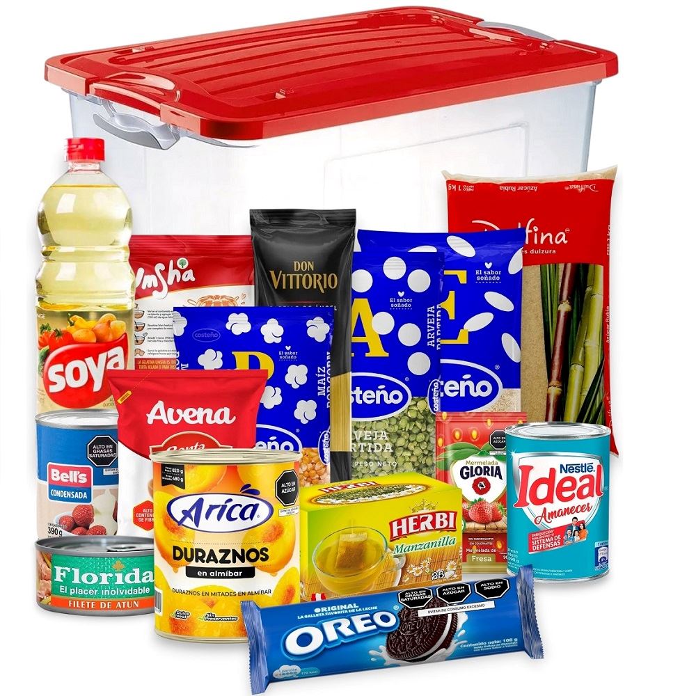 CANASTA DE VIVERES BOX DE REGALOS GENERAL 3