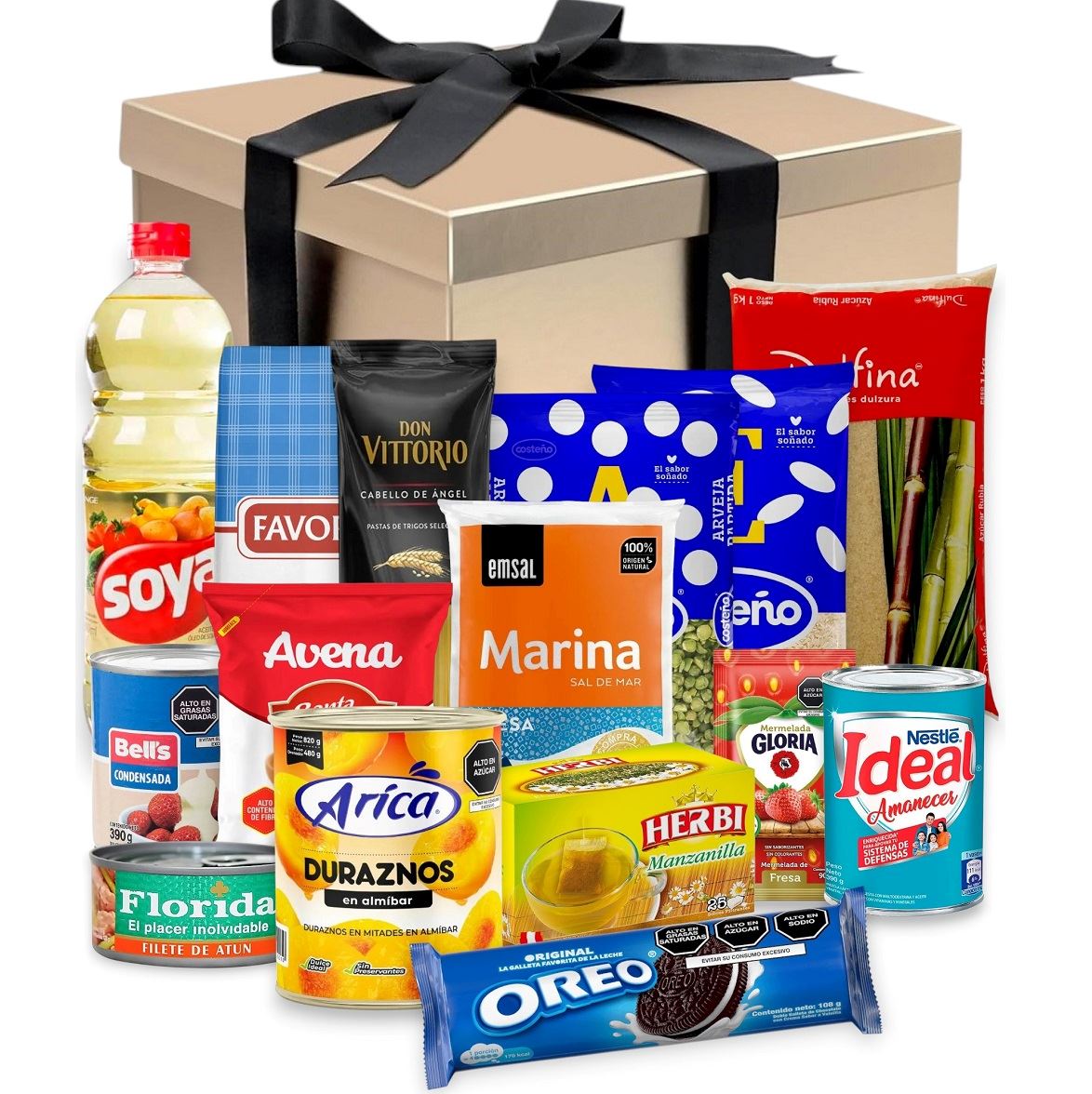 CANASTA DE VIVERES BOX DE REGALOS GENERAL 5