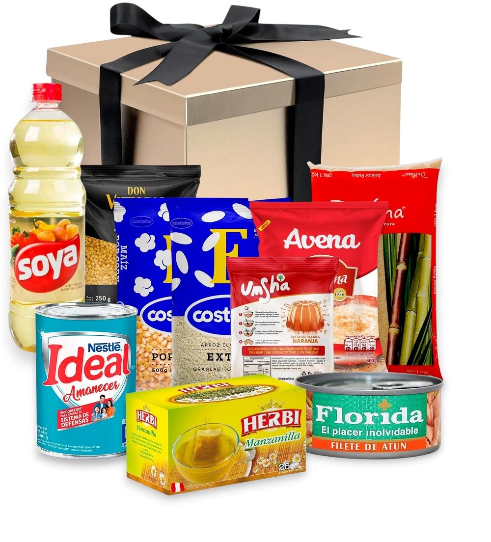 CANASTA DE VIVERES BOX DE REGALOS GENERAL 6