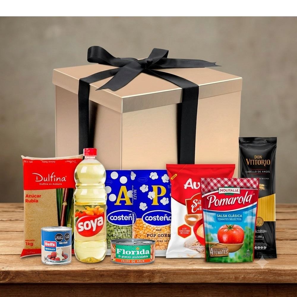 CANASTA DE VIVERES BOX DE REGALOS GENERAL 8