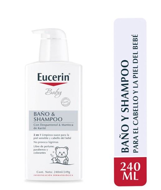 EUCERIN BABY BAÑOS Y SHAMPOO 240 ML