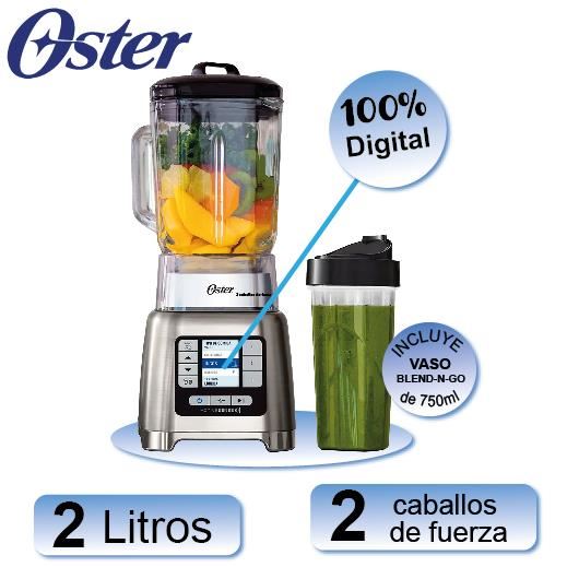 Licuadora 2L Active Sense con Blender BLSTTDGRBG-053