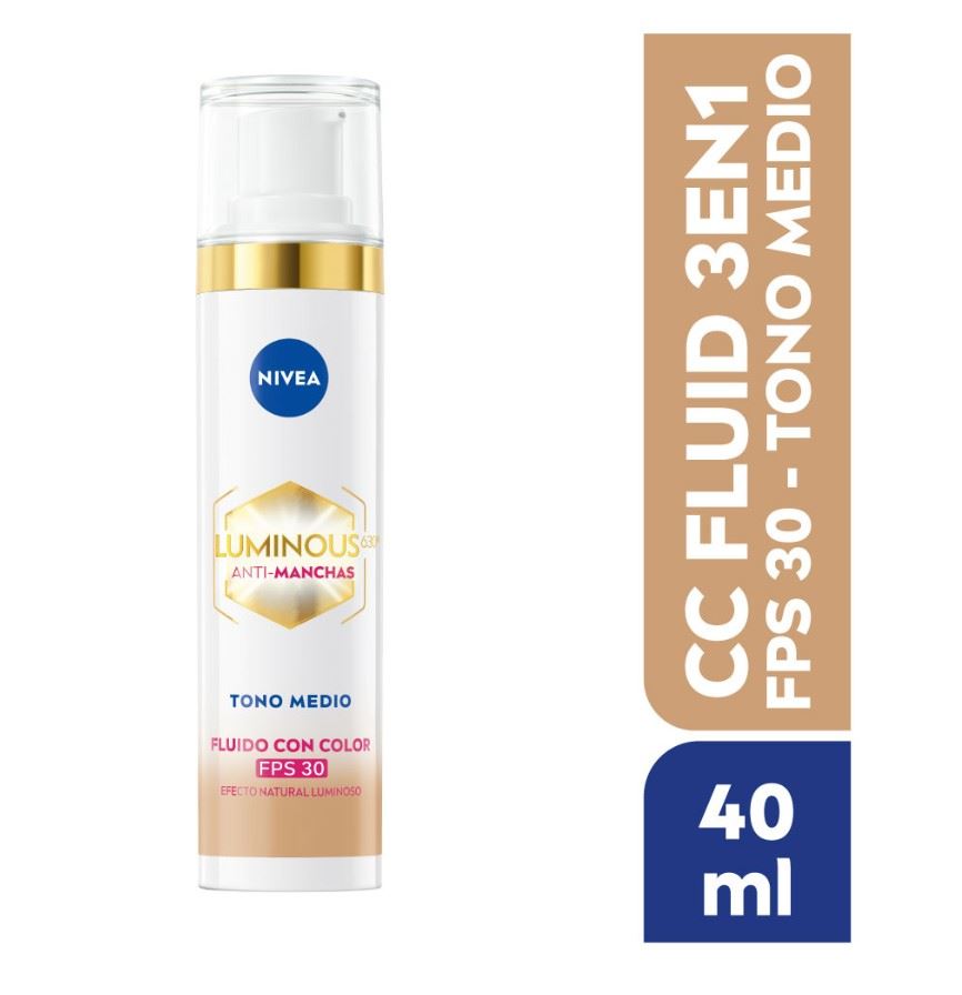 NIVEA Luminous 630 Fluido Anti-Manchas Tono Medio / Beige / Beige