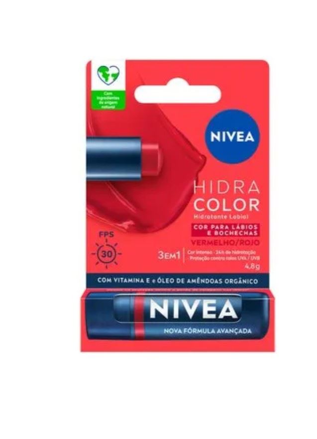 NIVEA Lip Care Red 4,8g
