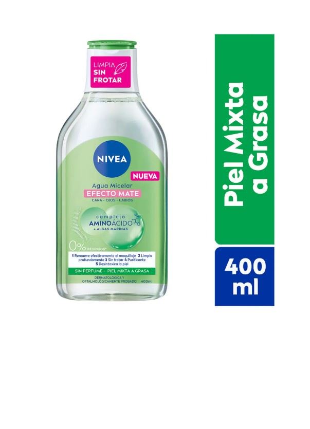 NIVEA Micellar Efecto Mate 400ML