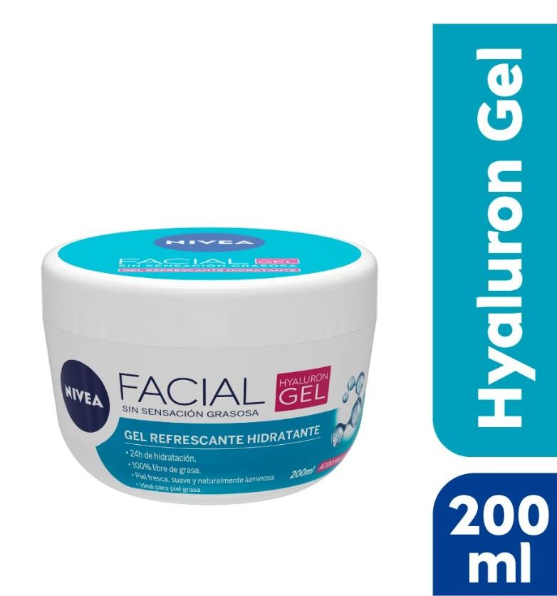 NIVEA GEL FACIAL HYALURON 200ML