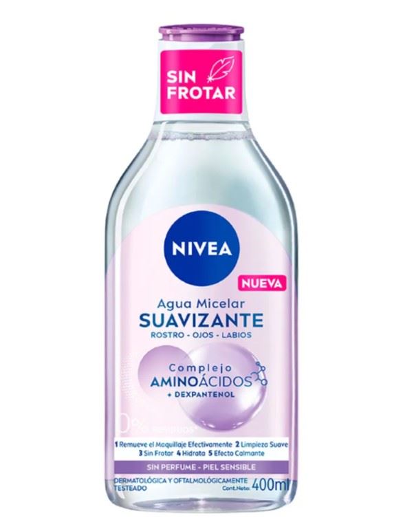 NIVEA Agua Micelar Piel Sensible 400ML