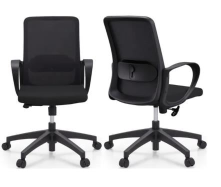 SILLA LACOSTE NEGRO GIRATORIA