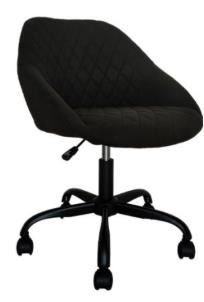 SILLA BREST NEGRO GIRATORIA