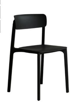 Silla Aramis Negro