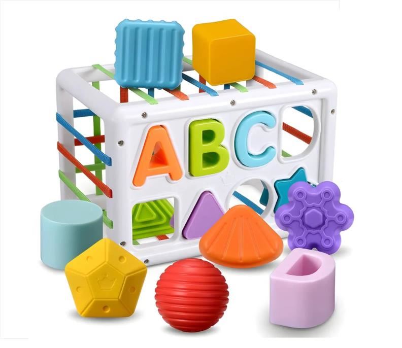 Cubo de Actividades Sensorial Didáctico para Niños