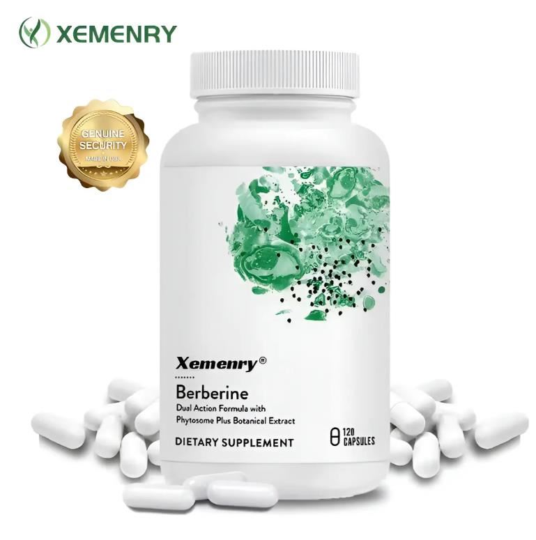 Xemery Berberine Cápsulas Suplemento Dietario Natural