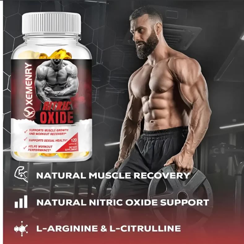 Xemenry Nitric Oxide Black Series 120 Cápsulas Gym