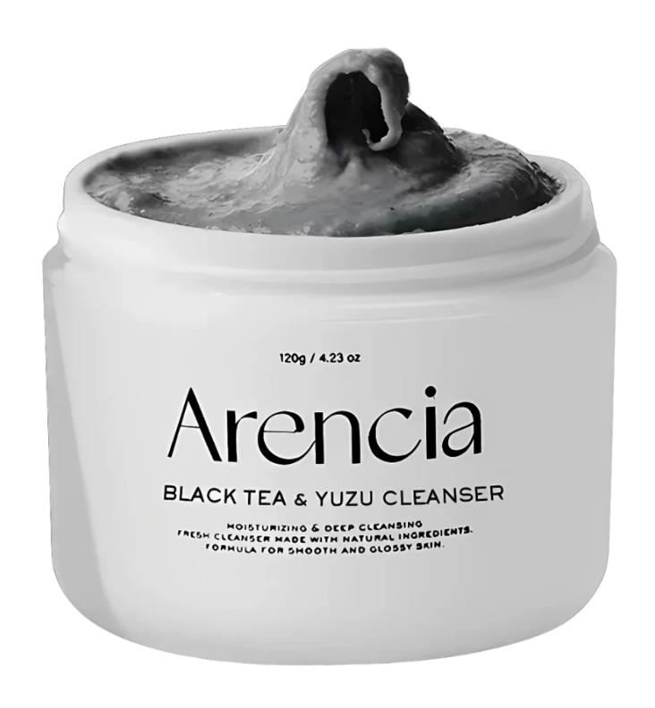 Arencia Black Tea & Yuzu Rice Mochi Cleanser 120G
