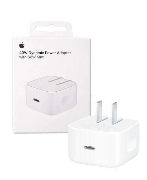 Apple - Pack cargador 40w + Cable Tipo C 1 metro