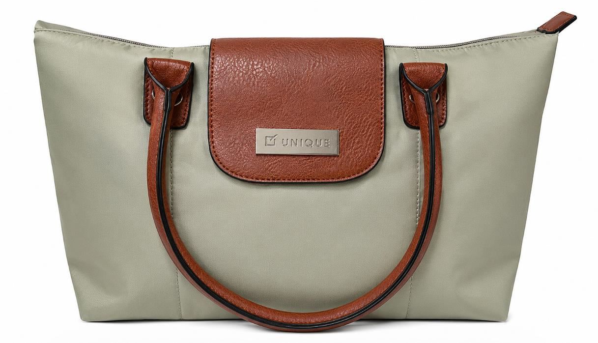 Cartera Unique color Olivo