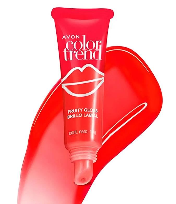 Fruty Gloss Brillo Labial Fresa Color Trend - Avon