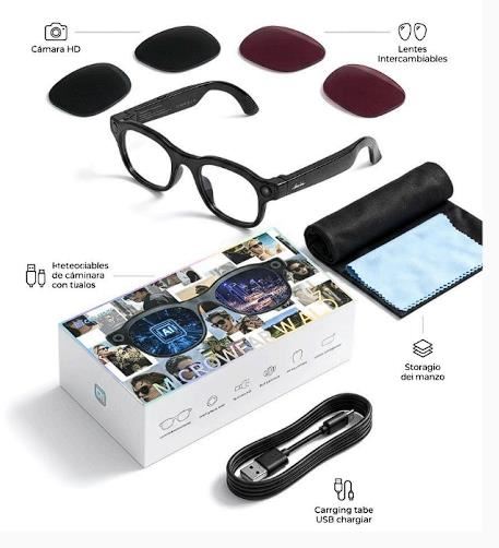 Lentes con Camara HD