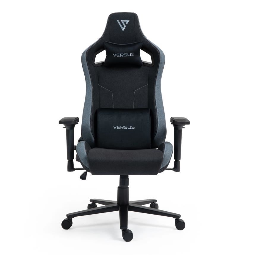 Silla Gamer Para Escritorio Versus Ergonómica Reclinable V30 Negro Tela