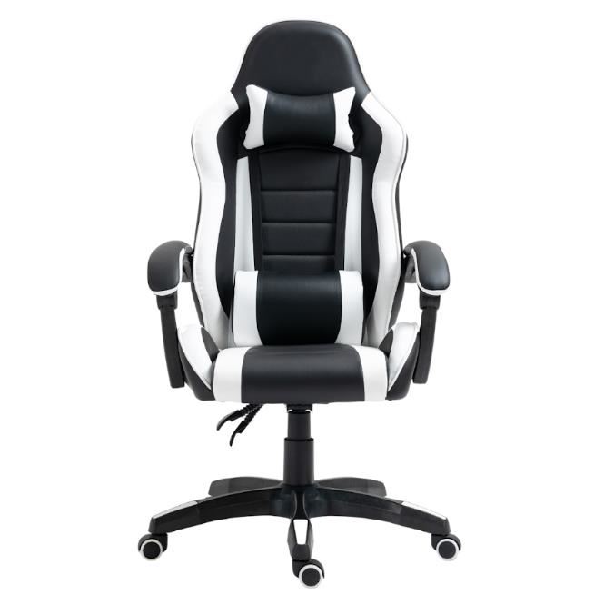 Silla Gamer Escritorio Versus V-5 Negro/Blanco