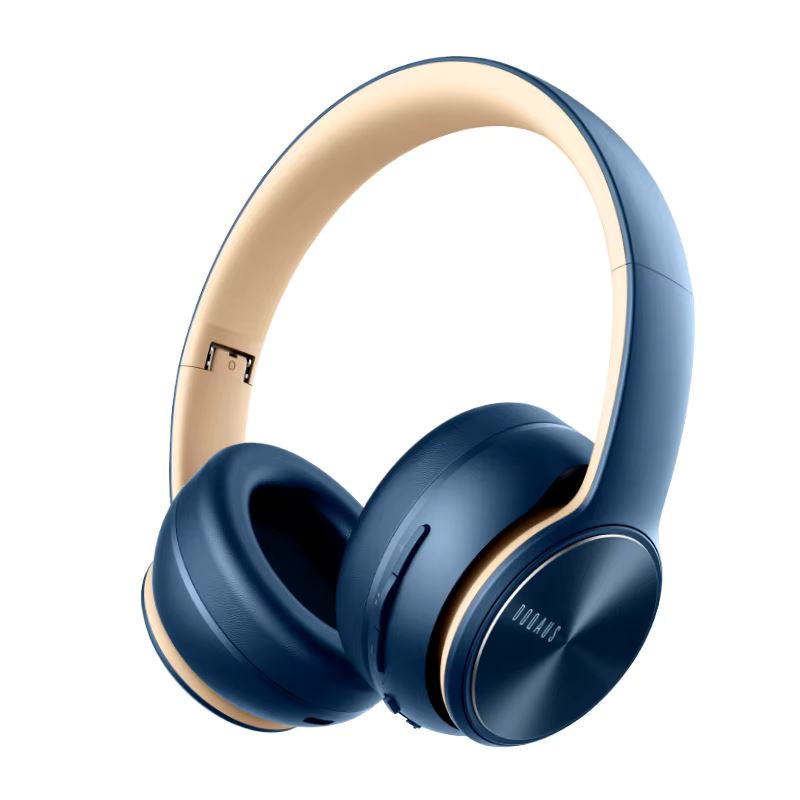 DOQAUS - Audífonos Care 3 BT 5.3 Hi-Fi y 40 Horas de Uso - Azul Marino