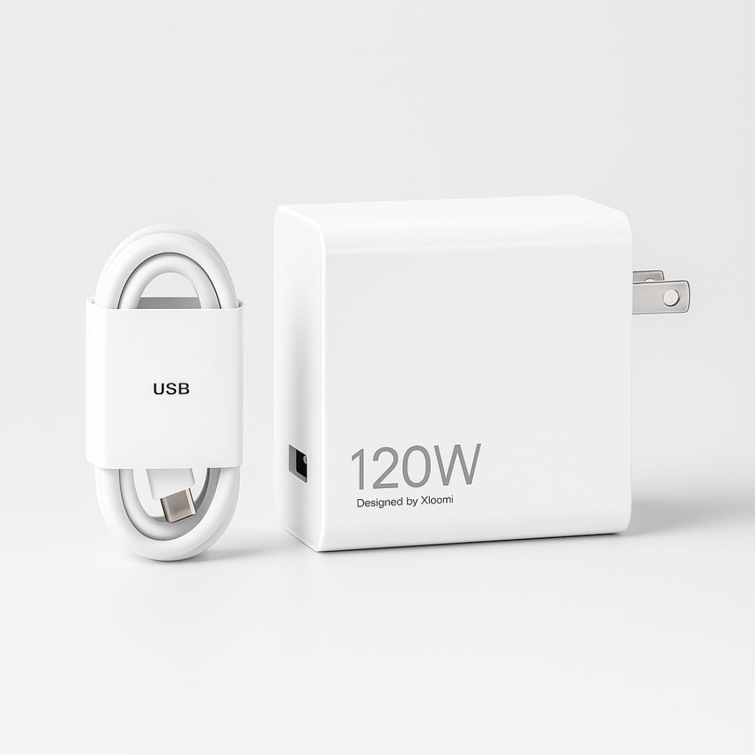 Cargador Xiaomi 120W con segundero