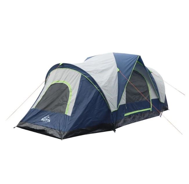 Carpa 6 Personas Camping Outdoor Azul