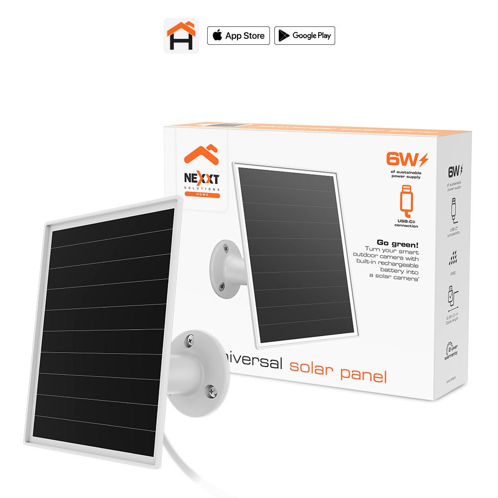 PANEL SOLAR UNIVERSAL 6W NEXXT NHC-SP6W IP66