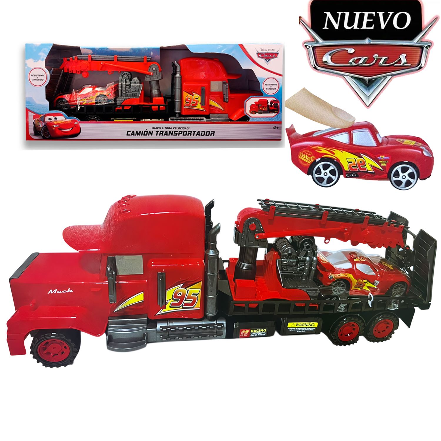 Juguete Camión Transportador de Cars 919-229A