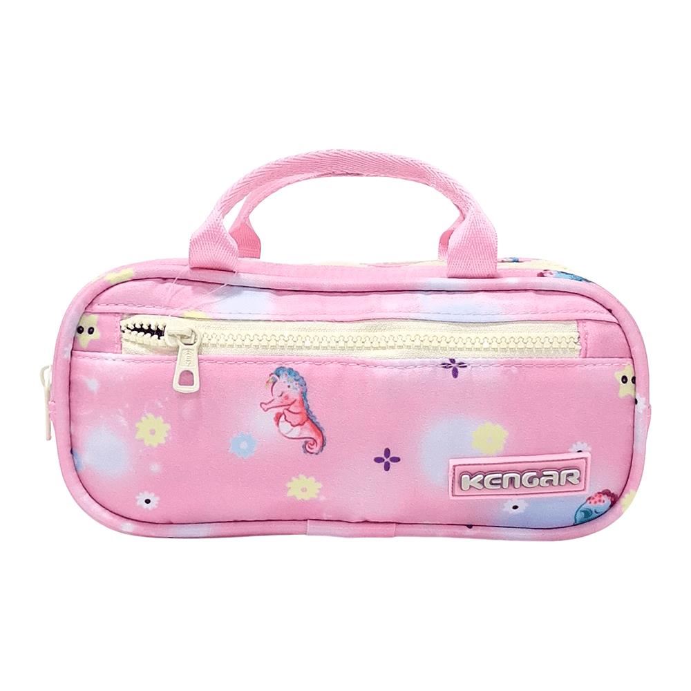 Cartuchera de Dos Divisiones Modelo Kawai Kengar - Estampado Niña 7