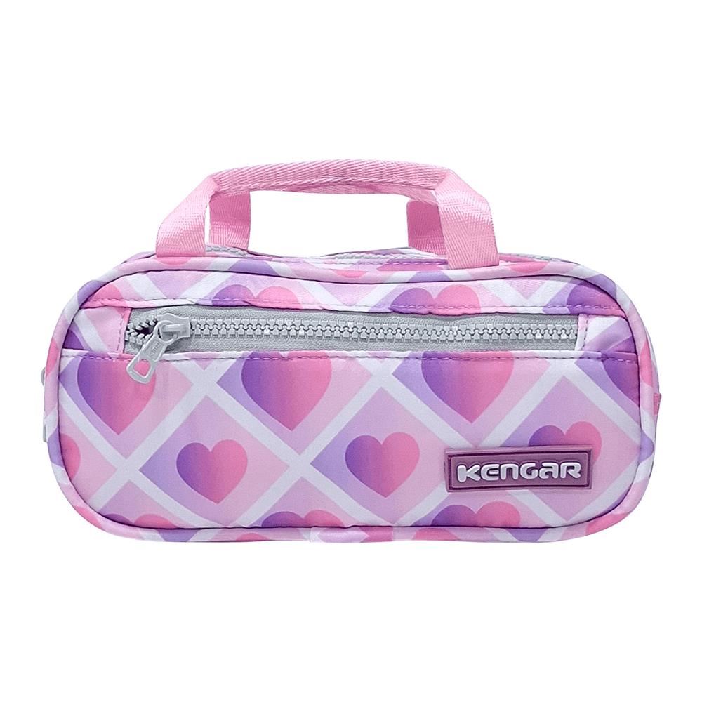 Cartuchera de Dos Divisiones Modelo Kawai Kengar - Estampado Niña 8