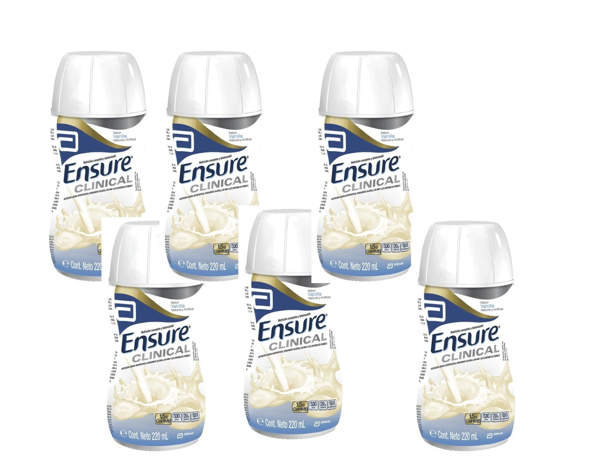 pack 6 ENSURE CLINICAL 220 ML