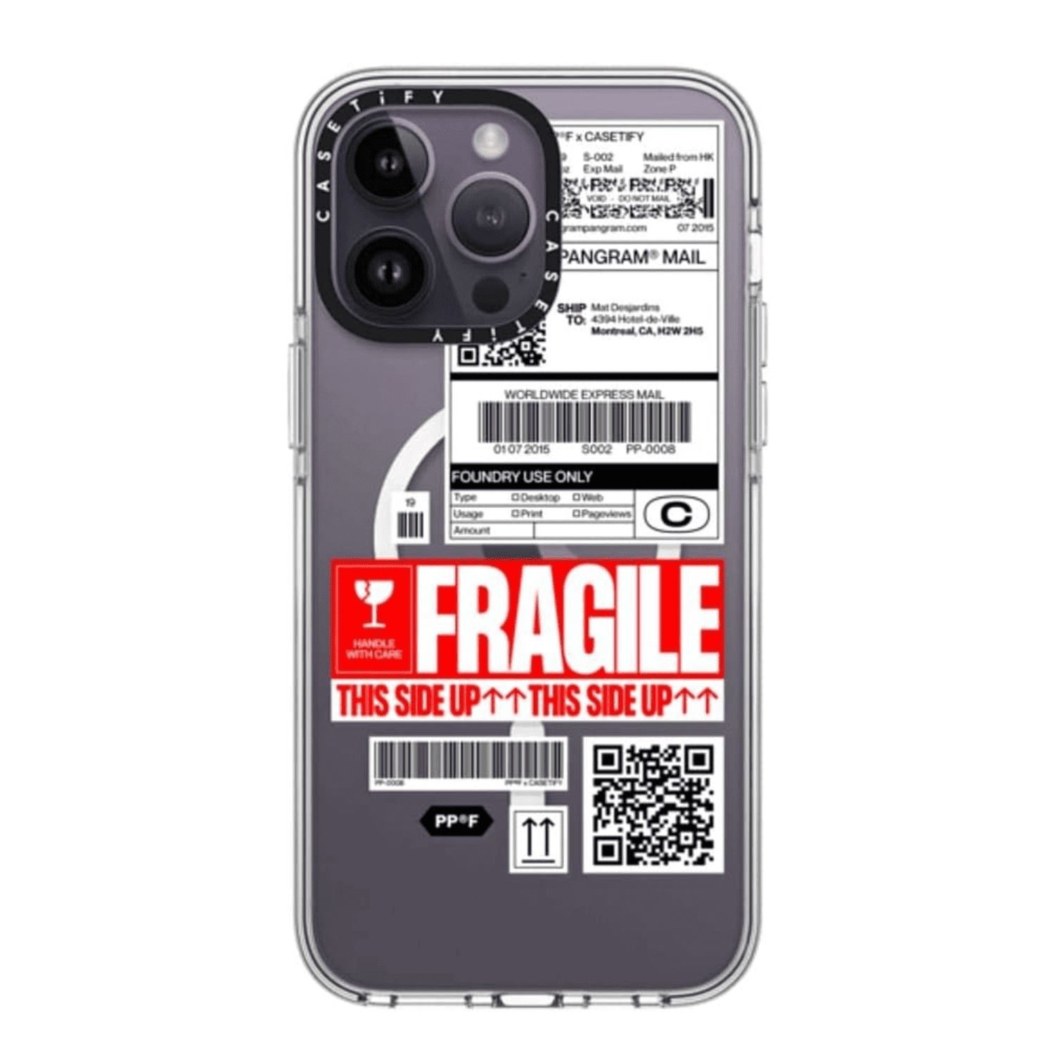 Case Casetify Pangram Pangram Pp-0008 con Magsafe - Iphone 15