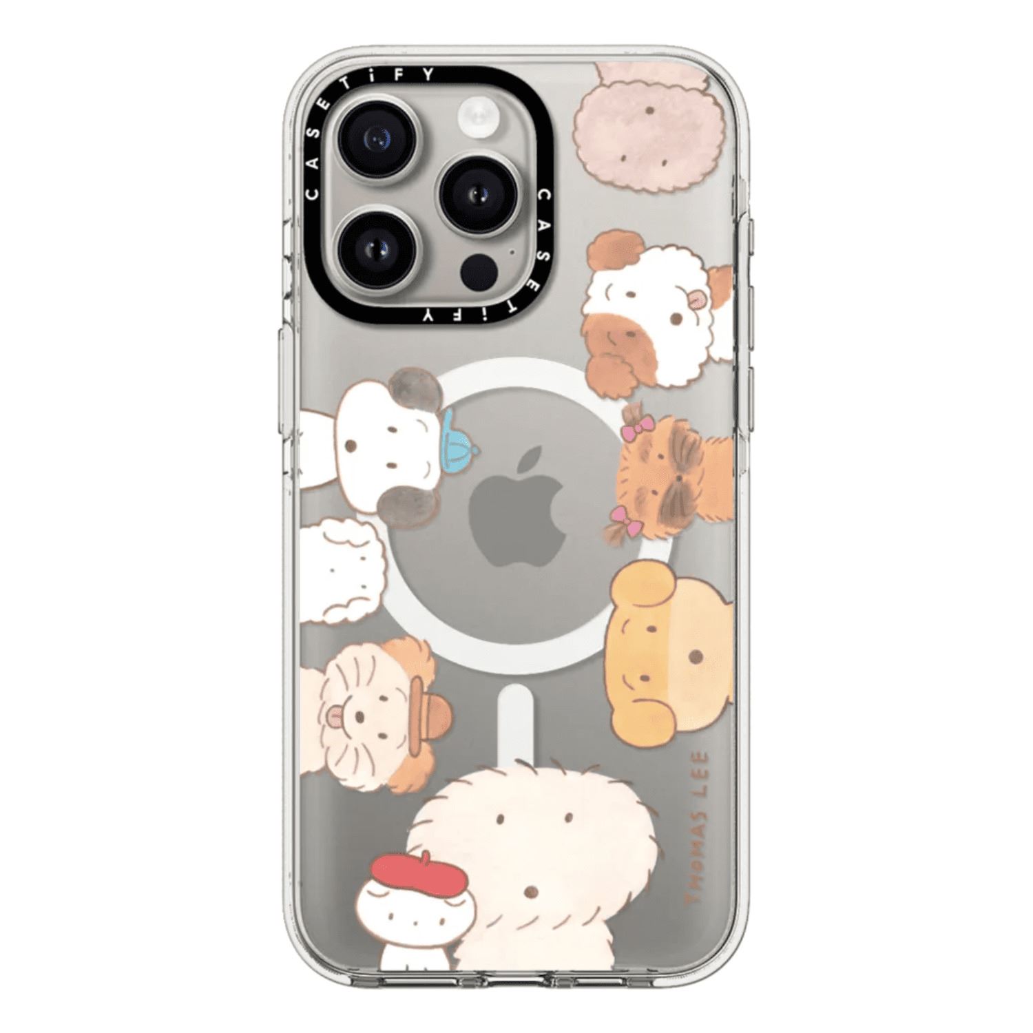 Case Casetify Wake Up! Puppies con Magsafe - Thomas Lee - Iphone 15 Plus