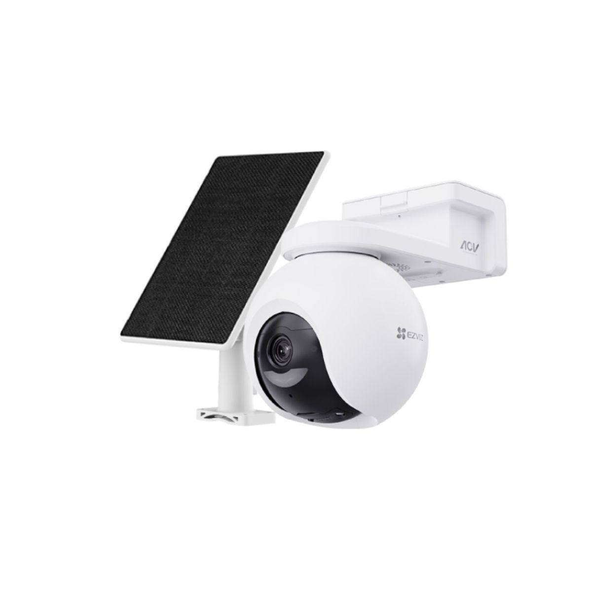 Cámara de seguridad Exterior Ezviz CB8 Pro 4K Pan-Tilt Batería con Panel