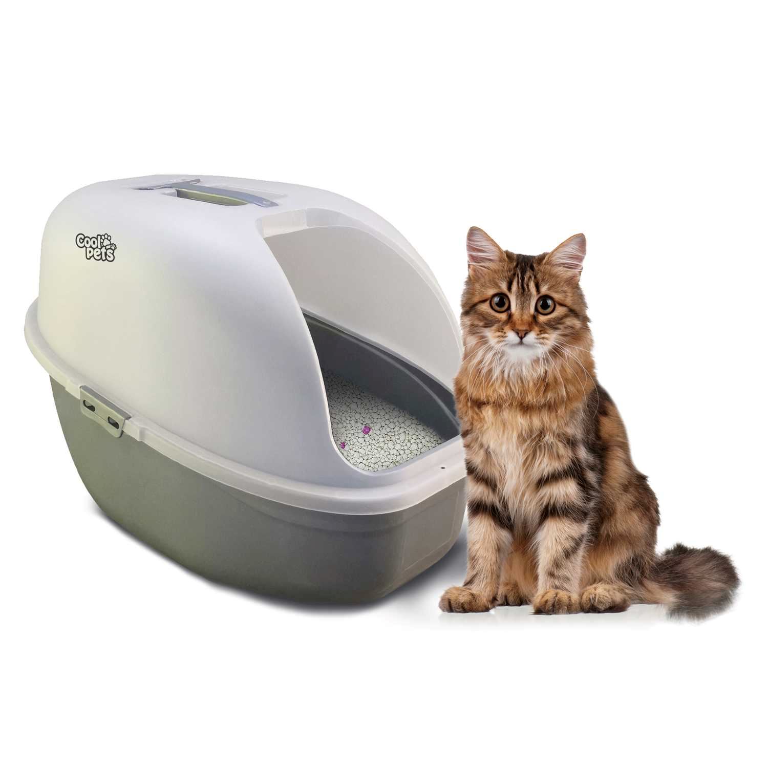 ARENERO PARA GATOS PORTÁTIL CON PALA