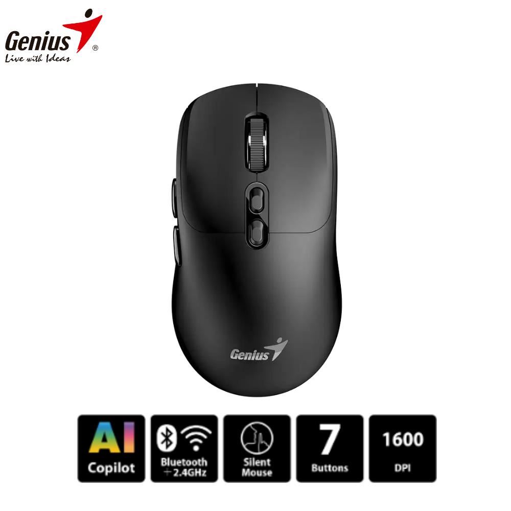 Mouse Genius Inalámbrico NX-8080S Black