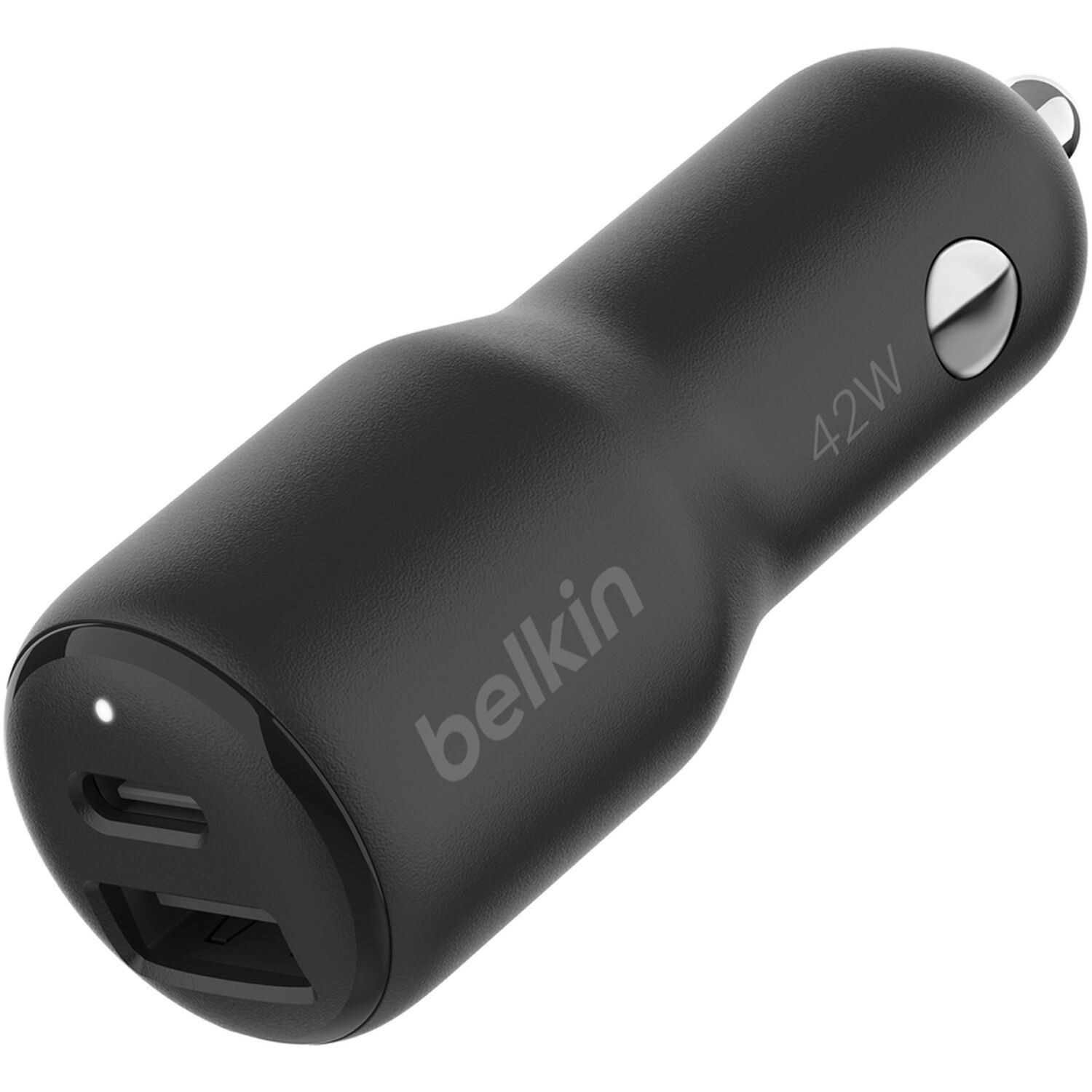 BELKIN Cargador de Auto 42W BoostCharge USB-C + USB-A - CCB005BTBK