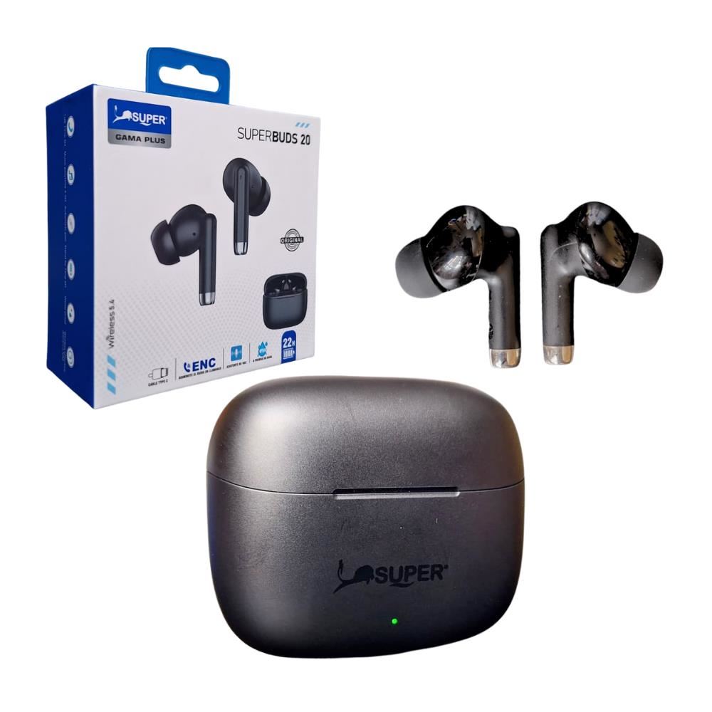 Audífonos Bluetooth Superbuds 20 IP54 24 horas