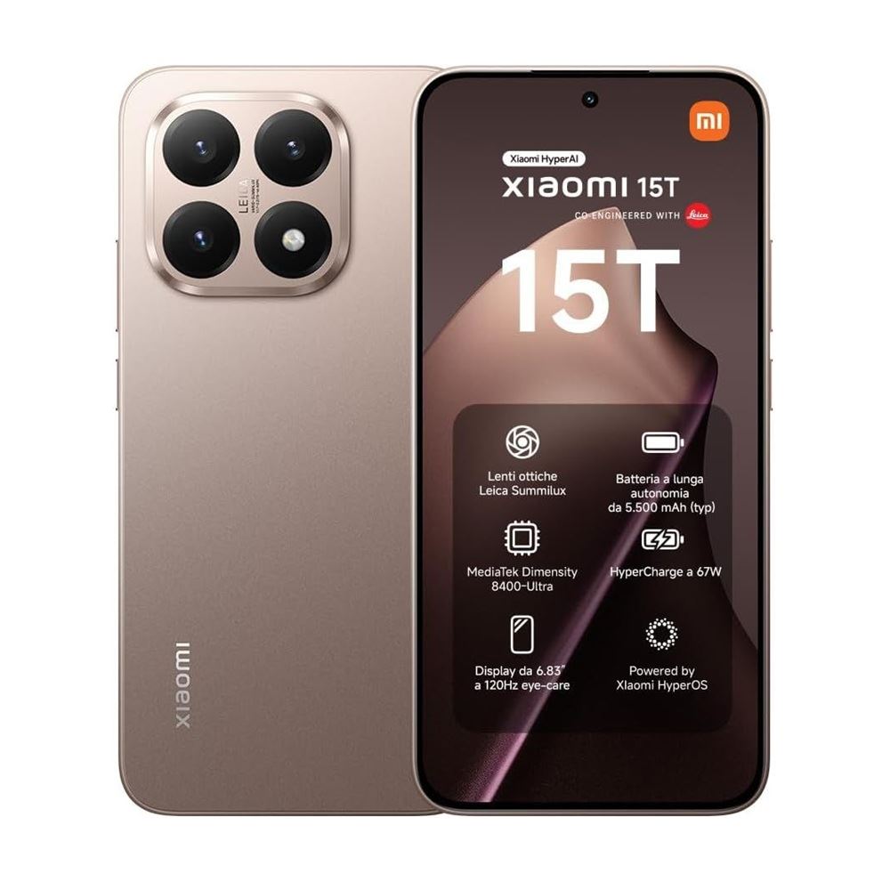 Xiaomi 15T WITH LEICA 512GB 12GB OroRosa