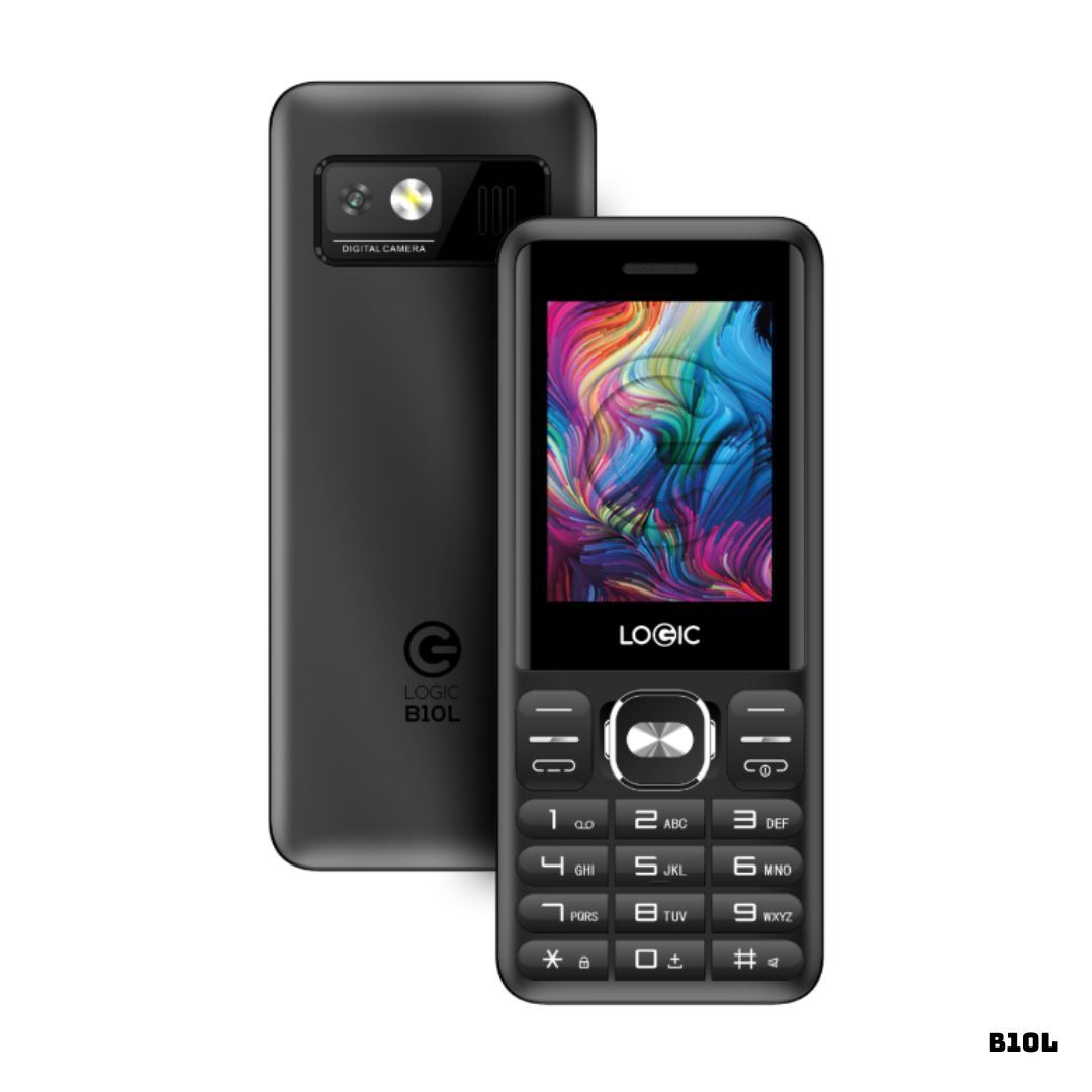 CELULAR BASICO LOGIC B10L 4G DUAL SIM - NEGRO