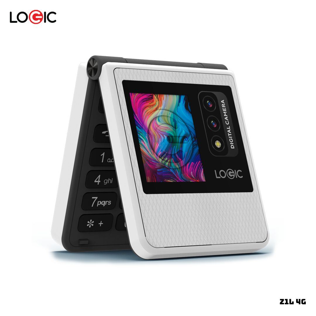CELULAR BASICO LOGIC Z1L 4G DUAL SIM - BLANCO