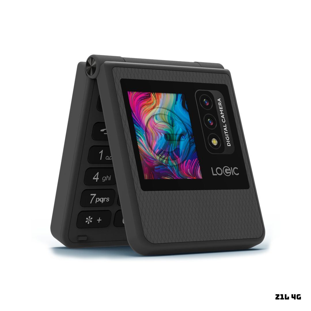 CELULAR BASICO LOGIC Z1L 4G DUAL SIM - NEGRO
