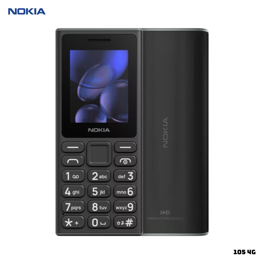 CELULAR BASICO NOKIA 105 4G TA-1659 DUAL SIM - NEGRO