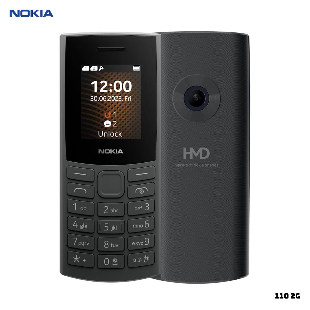CELULAR BASICO NOKIA 110 2G DUAL SIM - NEGRO