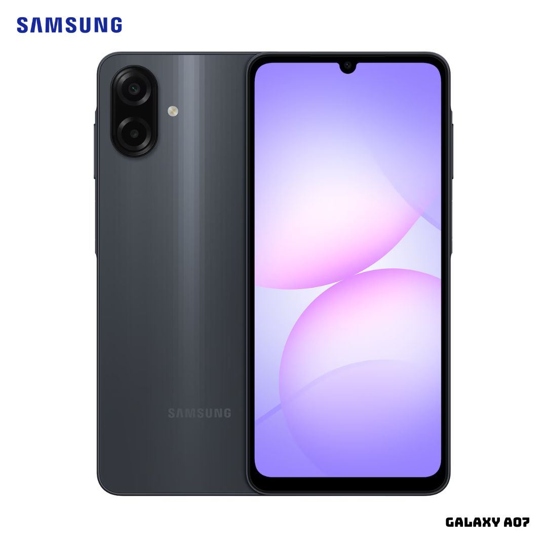 CELULAR SAMSUNG GALAXY A07 4GB RAM 128GB ROM - NEGRO