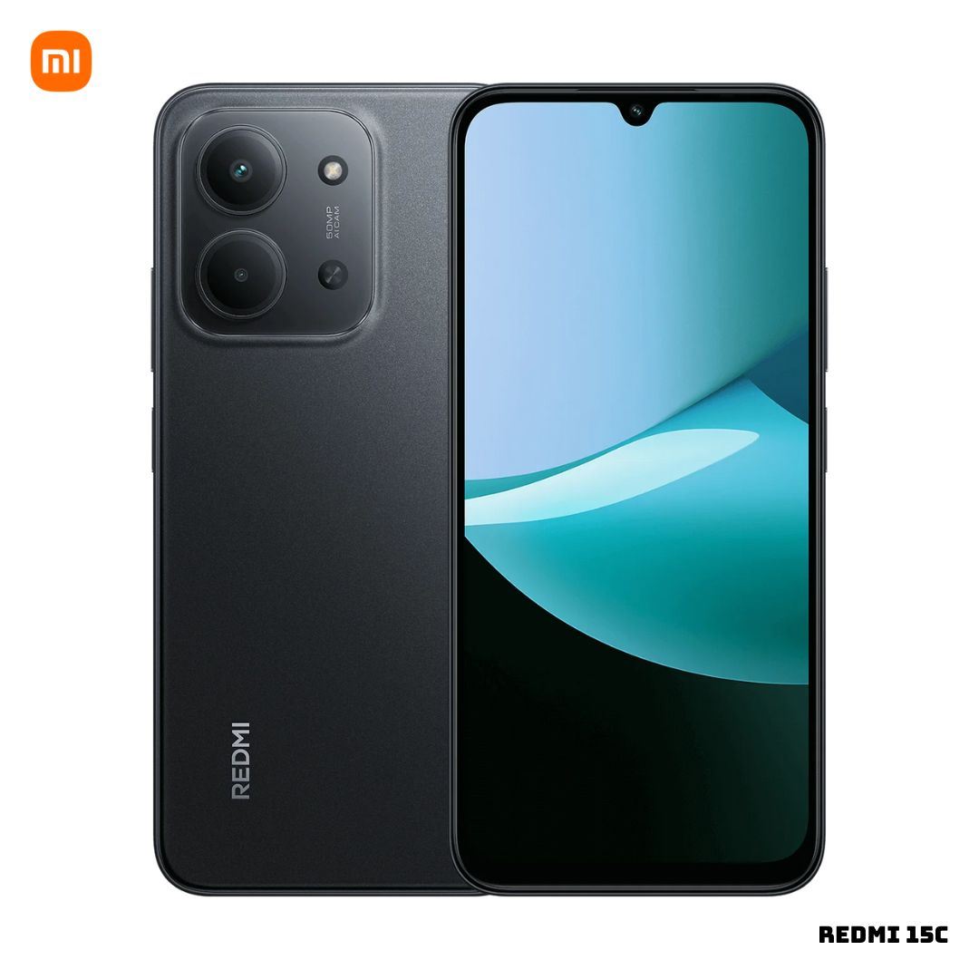 CELULAR XIAOMI REDMI 15C 4GB RAM 256GB ROM - NEGRO OCASO